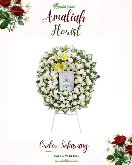 Krans Bunga Duka Sinar Jawa